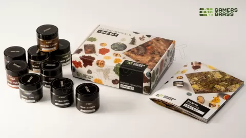 Photo de Gamers Grass - Basing Pigments Core Set