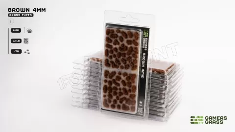 Photo de Gamers Grass - Brown 4mm : Wild