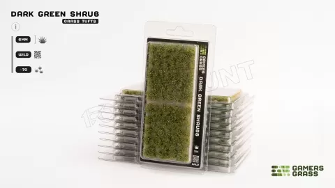 Photo de Gamers Grass - Dark Green Shrubs