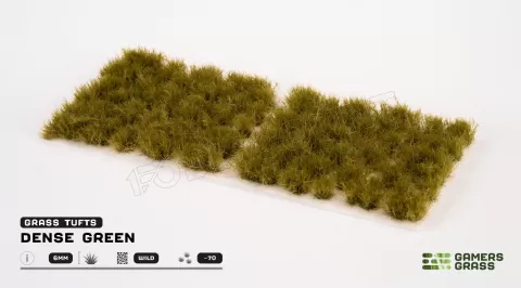 Photo de Gamers Grass - Dense Green 6mm