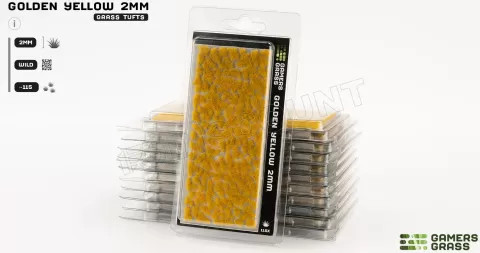 Photo de Gamers Grass - Golden Yellow 2mm