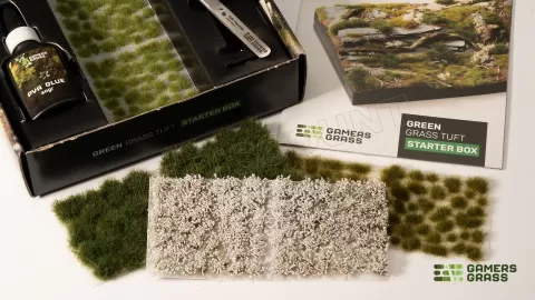 Photo de Gamers Grass - Grass Tuft Starter Box : Green