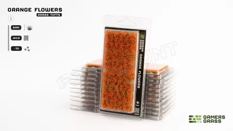 Photo de Gamers Grass - Orange Flowers