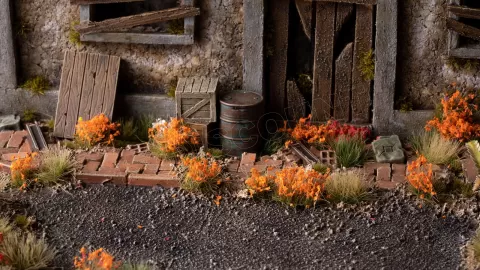 Photo de Gamers Grass - Orange Flowers