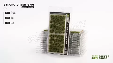 Photo de Gamers Grass - Strong Green 6mm - Wild