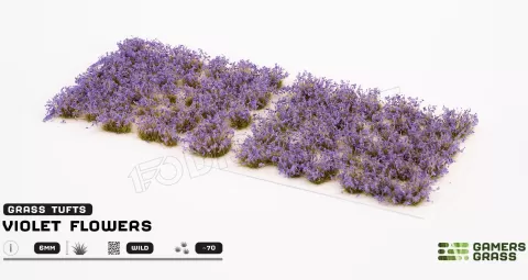 Photo de Gamers Grass - Violet Flowers