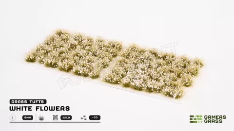 Photo de Gamers Grass - White Flowers