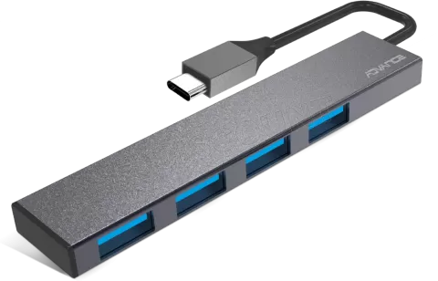 Prise USB 3.0 encastrable grise