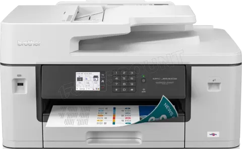 Photo de Imprimante A3 Multifonction 4en1 Brother Gamme Business Smart MFC-J6540DW (Blanc)