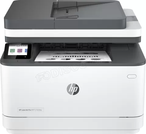 Photo de Imprimante Multifonction 4en1 HP LaserJet Pro 3102fdw (Blanc/Noir)