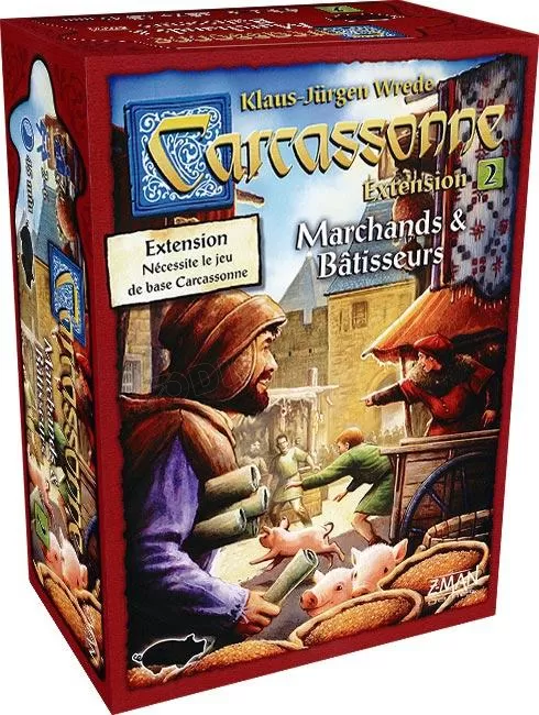 Jeu - Carcassonne : Marchands et Bâtisseurs (Extension)