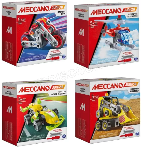 MES PREMIERES CONSTRUCTIONS Meccano Junior - Moto - Jeux enfants Tu