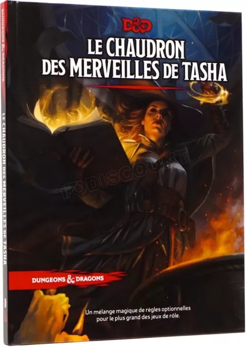 Jeu de Rôle : Dungeons & Dragons 5 - Livre Le Chaudron des Merveilles de Tasha