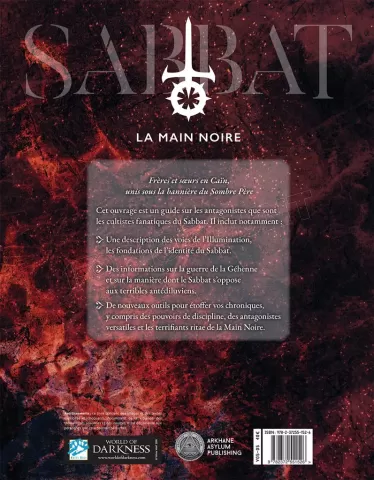 Photo de Jeu de Rôle : Vampire la Mascarade - Livre V5: Sabbat