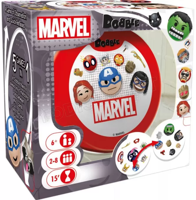 Jeu - Dobble Marvel Emoji