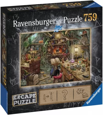 Photo de Jeu Ravensburger Escape Puzzle : La Cuisine De Sorcière (759 pièces)