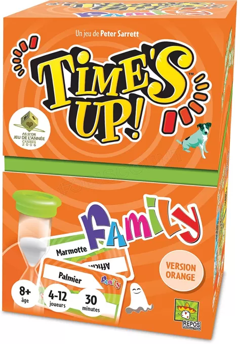 Jeu - Time's Up Family (Orange)