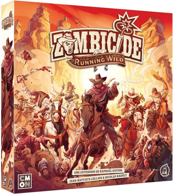 Jeu - Zombicide : Undead Or Alive - Running Wild (Extension)