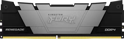 Photo de Kit Barrettes mémoire 32Go (2x16Go) DIMM DDR4 Kingston Fury Renegade 3600Mhz (Noir)