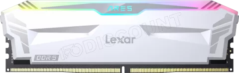 Lexar ARES RGB 32Go White (2x16Go) DDR5 6400 - Mémoire PC Lexar sur