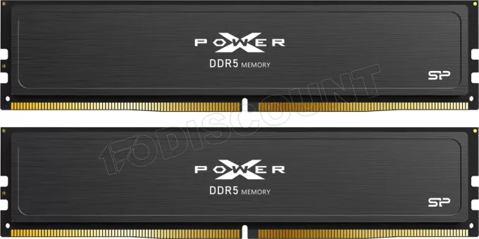 Kit Barrettes mémoire 32Go (2x16Go) DIMM DDR5 Silicon Power XPower Pulse 5600Mhz (Noir)