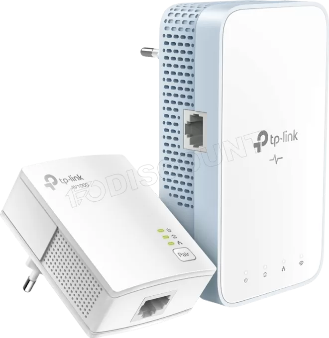 Kit de 2 Adaptateurs CPL + WiFi Tp-link TL-WPA7517 (AV1000)