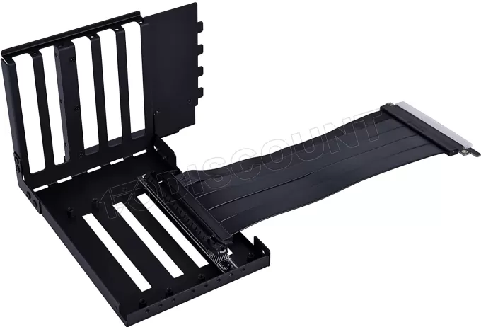 Kit Riser PCIe 4.0 16X Lian-Li pour O11 Dynamic XL avec support vertical et nappe 20cm (Noir)