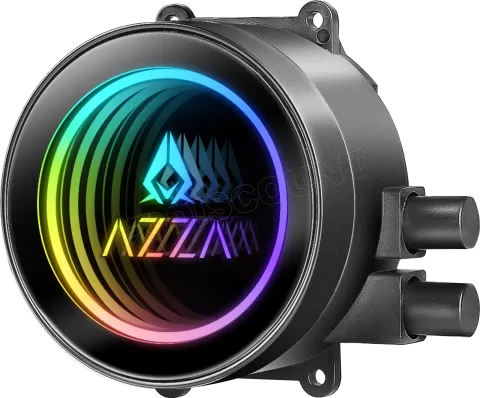 Photo de Kit Watercooling AIO Azza Galeforce RGB - 120mm (Noir)