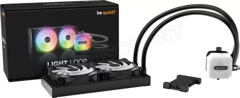 Photo de Kit Watercooling AIO be quiet! Light Loop RGB - 240mm (Noir)