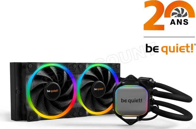 Kit Watercooling AIO be quiet! Pure Loop 2 FX RGB - 240mm (Noir)