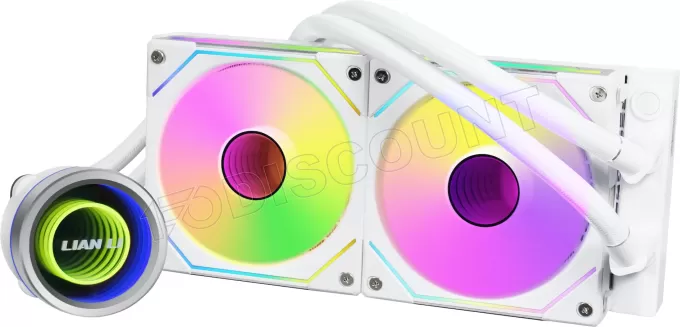 Kit Watercooling AIO Lian Li Galahad Trinity SL-INF RGB - 240mm (Blanc)