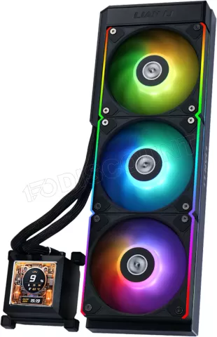 Photo de Kit Watercooling AIO Lian Li HydroShift R RGB - 360mm (Noir)