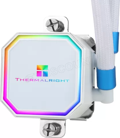 Photo de Kit Watercooling AIO Thermalright Frozen Prism RGB - 240mm (Blanc)