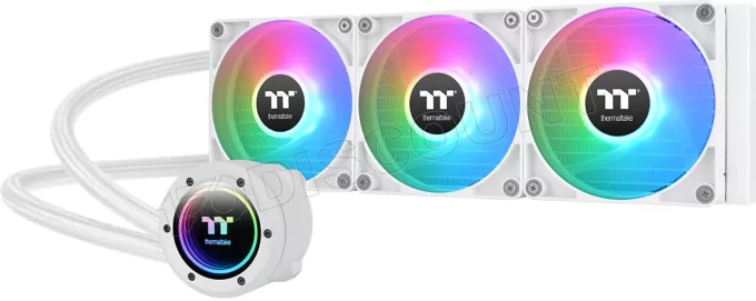 Kit Watercooling AIO Thermaltake TH V2 RGB - 360mm (Blanc)