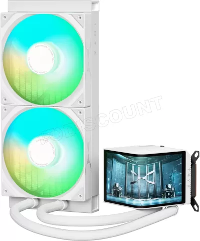 Photo de Kit Watercooling AIO Tryx Panorama RGB - 280mm (Blanc)