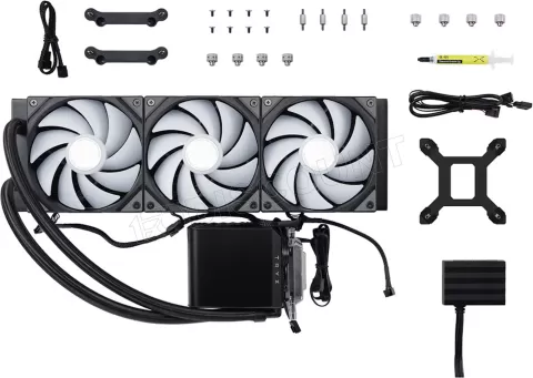 Photo de Kit Watercooling AIO Tryx Panorama RGB - 360mm (Noir)