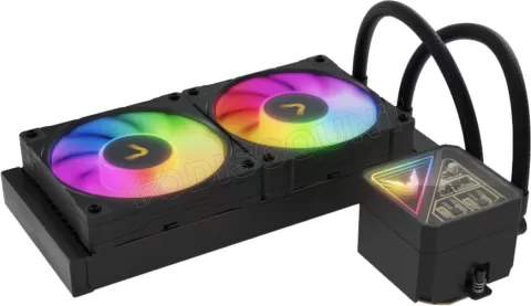 Photo de Kit Watercooling AIO Valkyrie V-Lite RGB - 240mm (Noir)