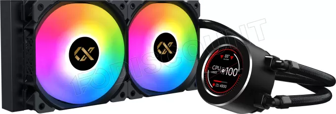 Kit Watercooling AIO Xigmatek Frozr-O II RGB - 240mm (Noir)