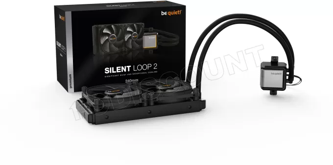 Kit Watercooling be quiet! Silent Loop 2 240mm (Noir)