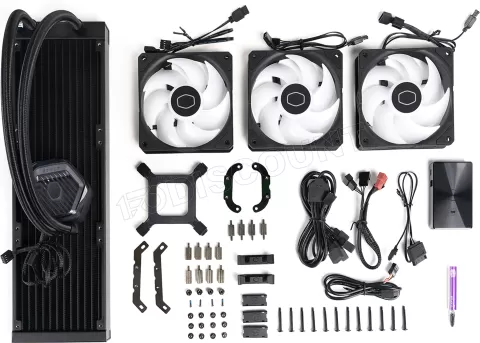 Kit Watercooling Cooler Master MasterLiquid Atmos RGB - 360mm (Noir) à prix  bas