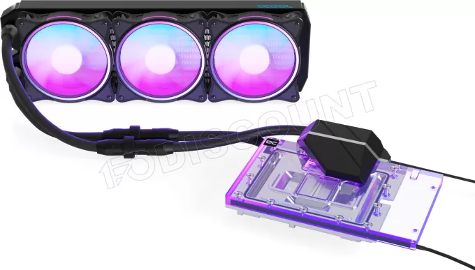 Kit Watercooling GPU AIO Alphacool Eiswolf 2 RTX 4090 Founders Edition RGB - 360mm (Noir)