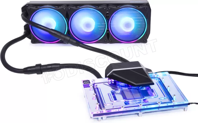 Kit Watercooling GPU AIO Alphacool Eiswolf 2 RTX 4090 Reference RGB - 360mm (Noir)