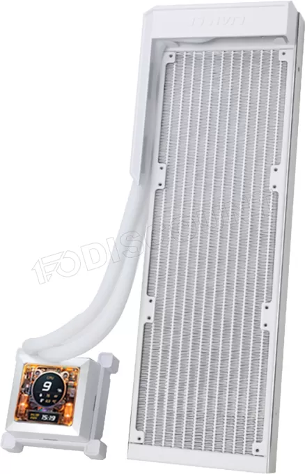 Kit Watercooling Pompe + Radiateur Lian Li HydroShift N - 360mm (Blanc) (Sans ventilateur)