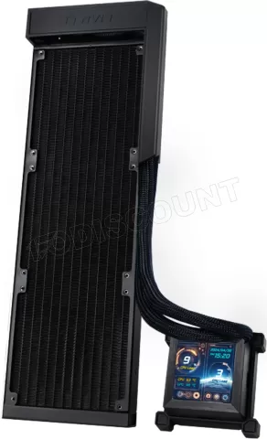 Photo de Kit Watercooling Pompe + Radiateur Lian Li HydroShift N - 360mm (Noir) (Sans ventilateur)