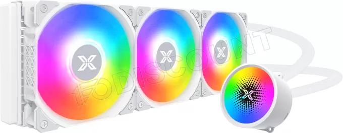 Kit Watercooling Xigmatek Liquid Killer X RGB - 360mm (Blanc)