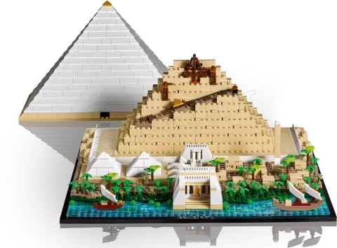 Photo de Lego Architecture 21058 - La grande pyramide de Gizeh