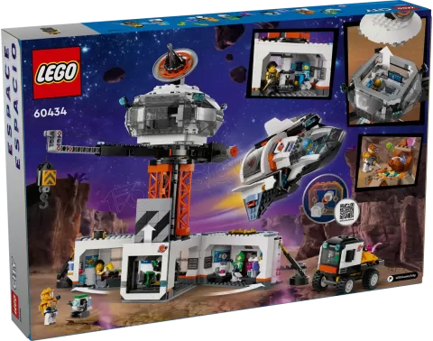 Photo de Lego City 60434 - Station spatiale et sa base de lancement