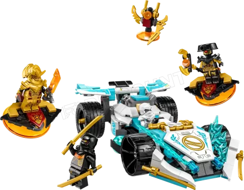 Photo de Lego Ninjago 71791 - La voiture de course Spinjitzu : le pouvoir du dragon de Zane