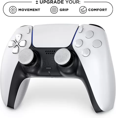 Photo de Lot de 2 Sticks pour Manette PS4/PS5 SteelSeries Clutch (Blanc)