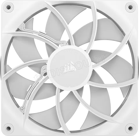 Photo de Lot de 2 Ventilateurs de boitier Corsair iCue Link RX Max RGB - 14cm (Blanc)